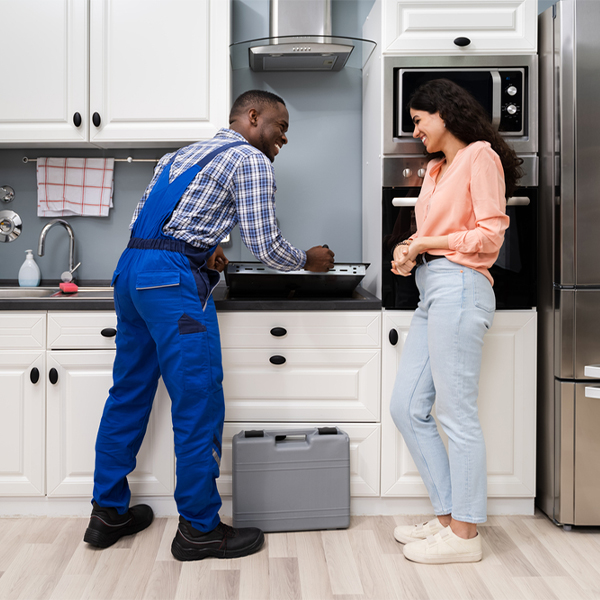 what kind of warranty do you offer on your cooktop repair services in Audubon